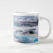 Glacier Ice-landschap, IJsland Grote Koffiekop (Rechts)