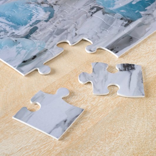 Glacier Ice-landschap, IJsland Legpuzzel (Zijkant)