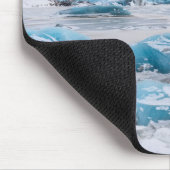 Glacier Ice-landschap, IJsland Muismat (Hoek)
