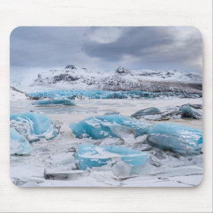 Glacier Ice-landschap, IJsland Muismat