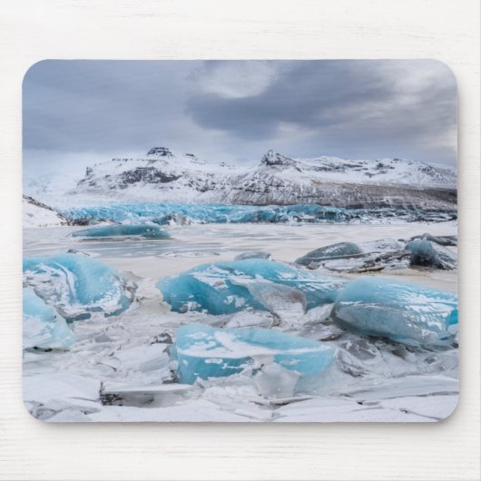 Glacier Ice-landschap, IJsland Muismat (Voorkant)