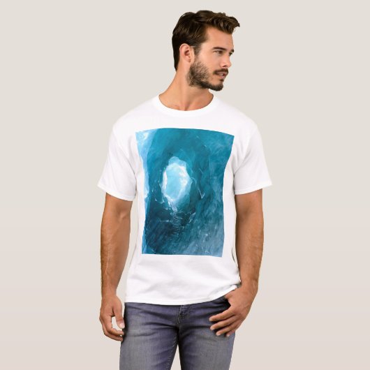 Glacier Ice Tunnel T-Shirt (Voorkant volledig)
