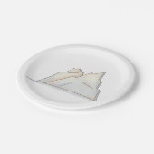 Glacier Iceberg Papieren Bordje (Gekanteld)