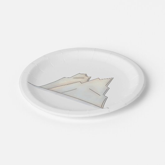 Glacier Iceberg Papieren Bordje (Gekanteld)