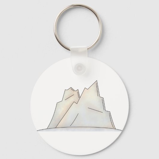 Glacier Iceberg Sleutelhanger (Voorkant)