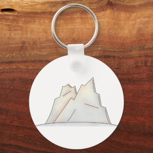 Glacier Iceberg Sleutelhanger (Voorkant)