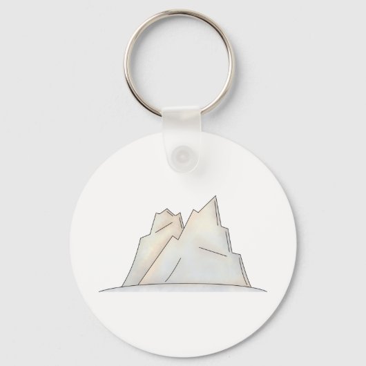 Glacier Iceberg Sleutelhanger (Achterkant)