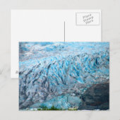 Glacier in Alaska Briefkaart (Voorkant / Achterkant)