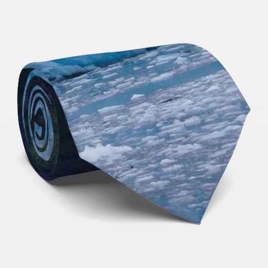 Glacier in de Stropdas Prince William Sound Alaska (Opgerold)