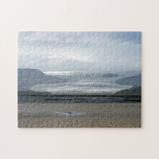Glacier in het Nationaal Park Vatnajokull - IJslan Legpuzzel (Horizontaal)