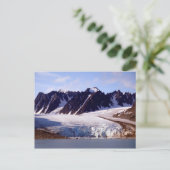 Glacier in Svalbard (Spitsbergen) Briefkaart (Staand voorkant)