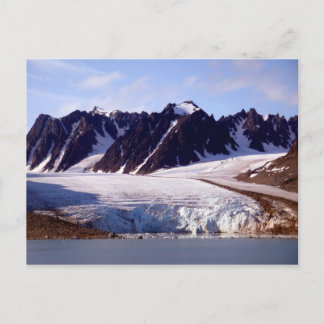 Glacier in Svalbard (Spitsbergen) Briefkaart