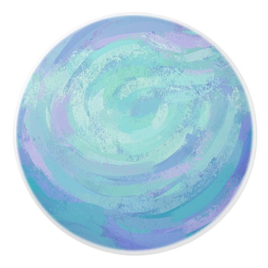 Glacier Keramische Knop (Voorkant)