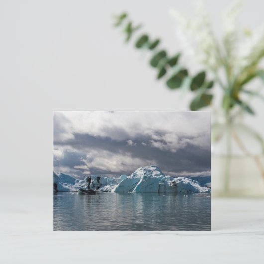Glacier Lagoon #2 Briefkaart (Staand voorkant)