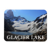 Glacier Lake nabar Mount Fitz Roy Magneet (Horizontaal)