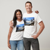 Glacier Lake nabar Mount Fitz Roy T-shirt (Unisex)