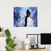 Glacier Mage Poster (Thuiskantoor)