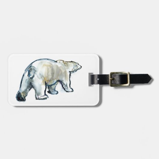 Glacier MInt Bagagelabel (Voorkant horizontaal)