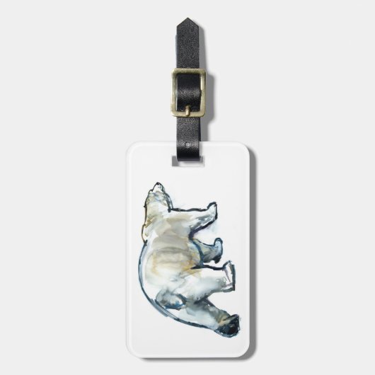 Glacier MInt Bagagelabel (Voorkant verticaal)