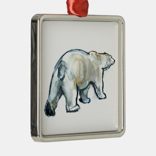 Glacier MInt Metalen Ornament (Rechts)