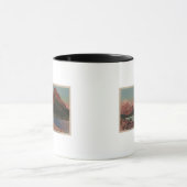 Glacier, MT - Uitzicht van Grinnell Mt. & Swiftcur Mok (Midden)