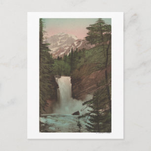 Glacier, MTView of Trick Herfsten Glacier, MT Briefkaart