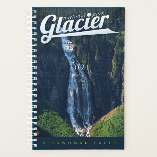 GLACIER NAT’L PARK-Montana-Glaciers- Planner (Voorkant)