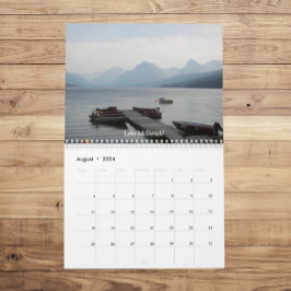 Glacier Nationaal Park Fotografisch Kalender
