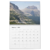 Glacier Nationaal Park Fotografisch Kalender (Feb 2027)