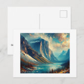 Glacier Nationaal Park Montana Briefkaart (Voorkant / Achterkant)