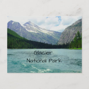Glacier Nationaal Park Montana Briefkaart