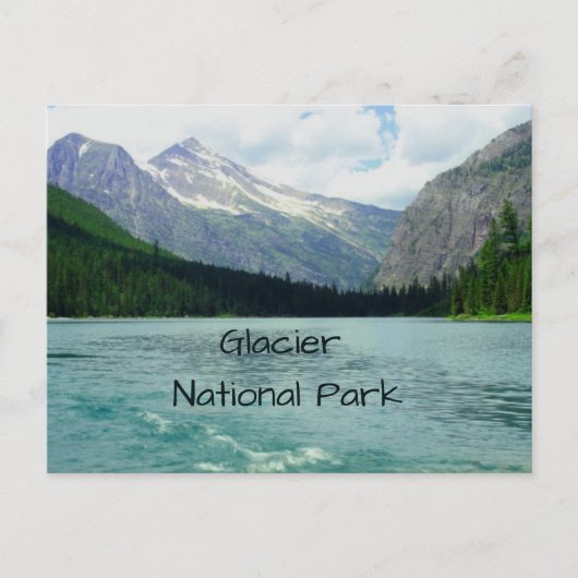 Glacier Nationaal Park Montana Briefkaart (Voorkant)