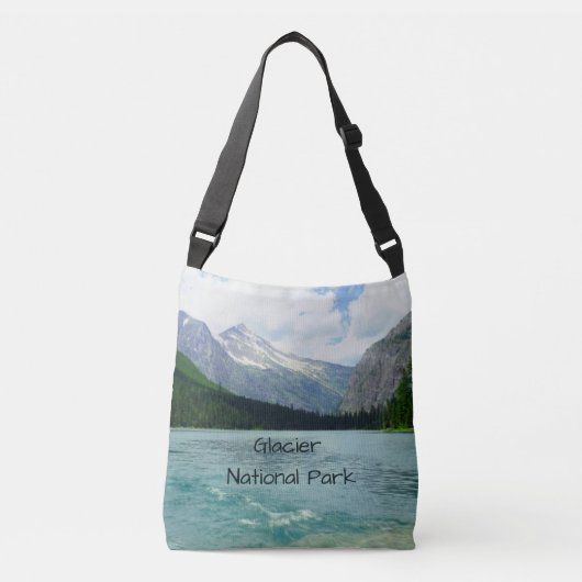 Glacier Nationaal Park Montana Crossbody Tas (Voorkant)