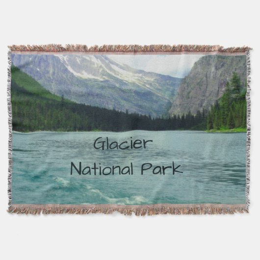 Glacier Nationaal Park Montana Deken (Voorkant)