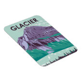 Glacier Nationaal Park Montana Hidden Lake  Magneet (Rechterzijde)