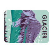 Glacier Nationaal Park Montana Hidden Lake  Magneet (Horizontaal)