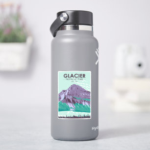Glacier Nationaal Park Montana Hidden Lake  Sticker
