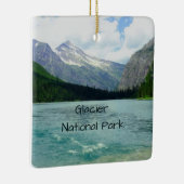 Glacier Nationaal Park Montana Keramisch Ornament (Rechts)