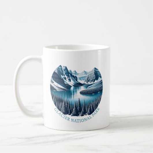 Glacier Nationaal Park Montana Koffiemok (Links)