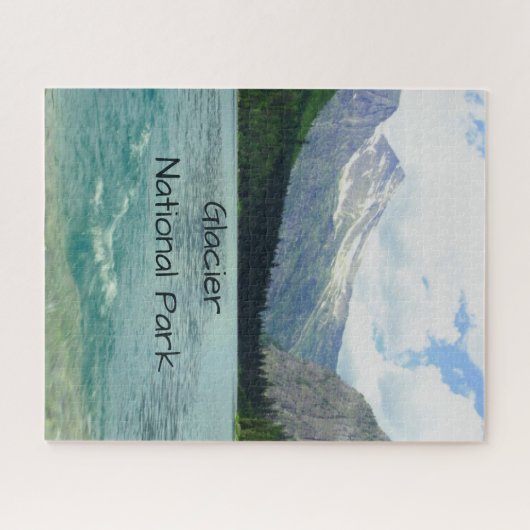 Glacier Nationaal Park Montana Legpuzzel (Horizontaal)
