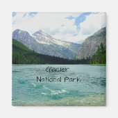 Glacier Nationaal Park Montana Magneet (Voorkant)