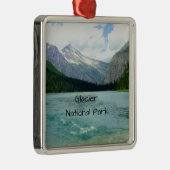Glacier Nationaal Park Montana Metalen Ornament (Rechts)