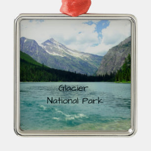 Glacier Nationaal Park Montana Metalen Ornament