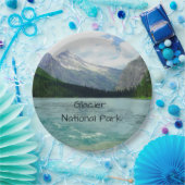 Glacier Nationaal Park Montana Papieren Bordje (Feest)