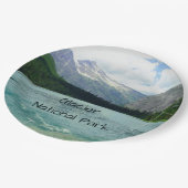 Glacier Nationaal Park Montana Papieren Bordje (Gekanteld)