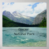 Glacier Nationaal Park Montana Poster (Voorkant)