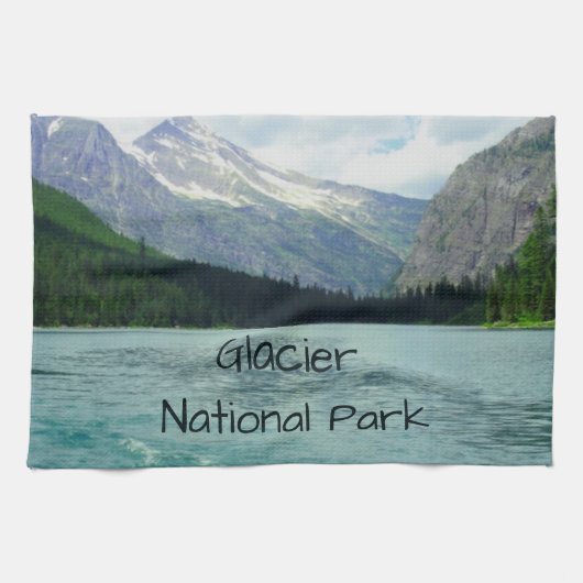 Glacier Nationaal Park Montana Theedoek (Horizontaal)