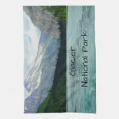 Glacier Nationaal Park Montana Theedoek (Verticaal)