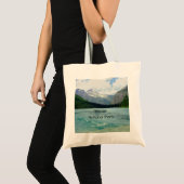 Glacier Nationaal Park Montana Tote Bag (Voorkant (product))