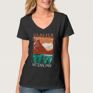 Glacier Nationaal Park Montana  Verstoord T-shirt
